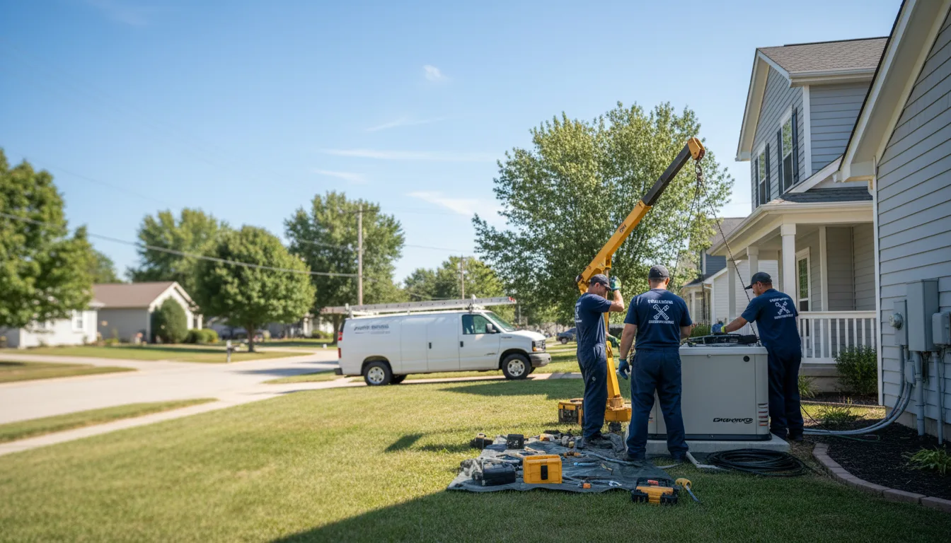 Generator Installation in Carol Stream, IL near me